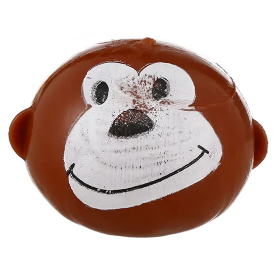 High Quality Promotional Novelty Design Environmental-Friendly Colorful TPR Smash Monkey Venting Water Ball Toys