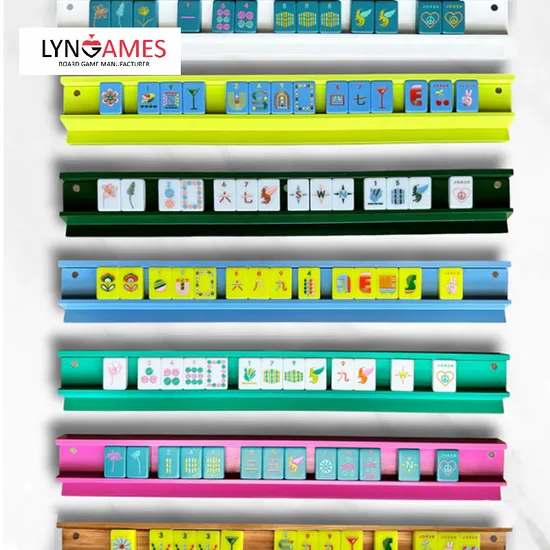 Mahjong Table Games Customized Children′s Educational Toys Acrylic Material