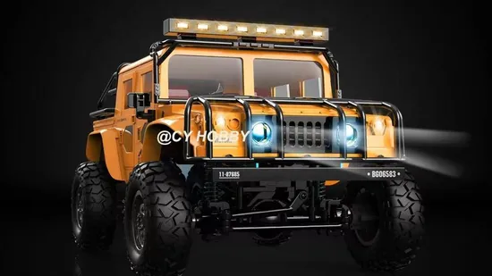Cyhobby Hummer H1 1: 12 Full Scale 2.4G 4WD Climbing off-Road RC High Speed Car with 20km/H