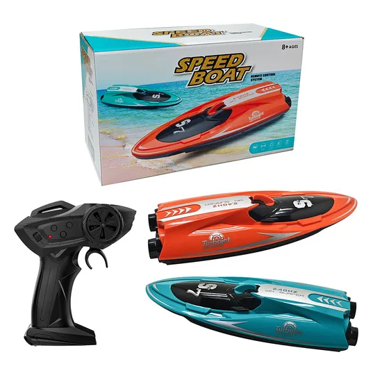 2.4G Remote Control Twin Turbojet Boat Wholesale RC Boat with Light