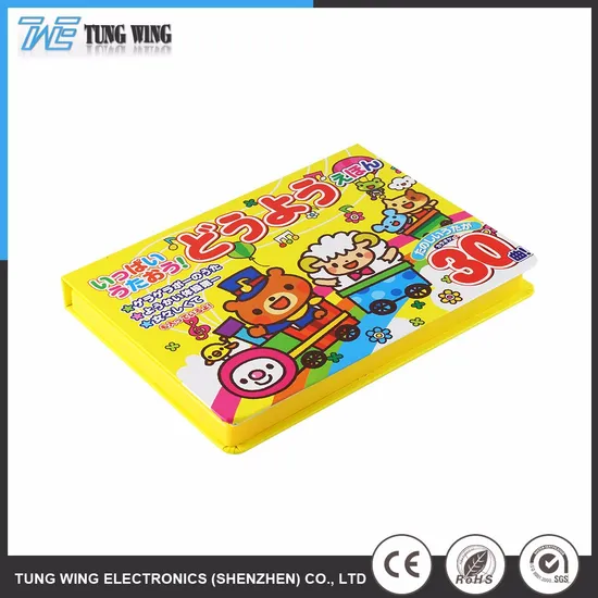 Remote Control ABS Children Toys Sound Module Books with Push Button