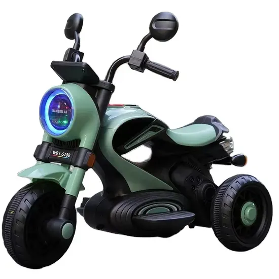 Hot Sale Three Plastic Wheel Battery Operated Motorcycle for Baby/Kids Electric Motorcycle Sale