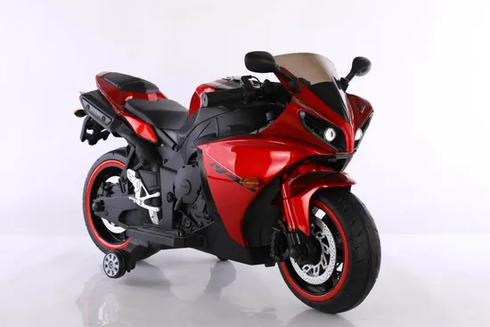 Best Selling Kids Painted Motorcycle Electric Ride on Motorcycle 6V7ah 2 Wheels with Training Wheels 