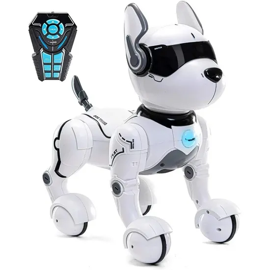 Remote Control Toys Dog Smart Talking Walk Dance Interactive Pet Puppy Robot Dog RC Robot Voice Control Intelligent Toy for Kids