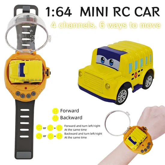 Thanksgiving Toy 4 Channel New Style Watch Remote Control Car RC Car Toy