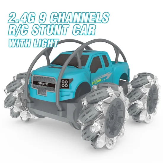 2.4G Remote Control Dancing Stunt Car Cool Design High Speed Gesture Sensing Tumbling Stunt Horizontal Drive Toy Car