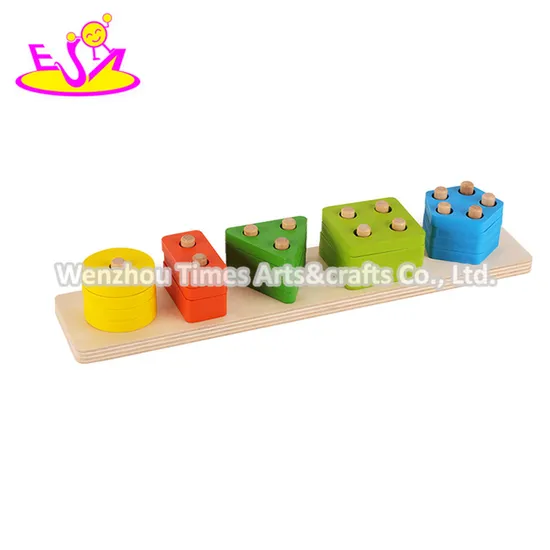 New Arrival Eduational Wooden Toy Blocks for Toddlers W13D241