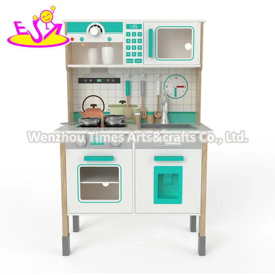 New Design Boys Wooden Kids Kitchen Play Set for Wholesale W10c600