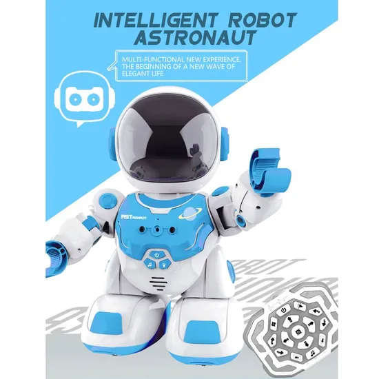 Children Intelligent Remote Control Robot Programming Toy Light Music Baby Companion Toy Children Early Education Toy Robot