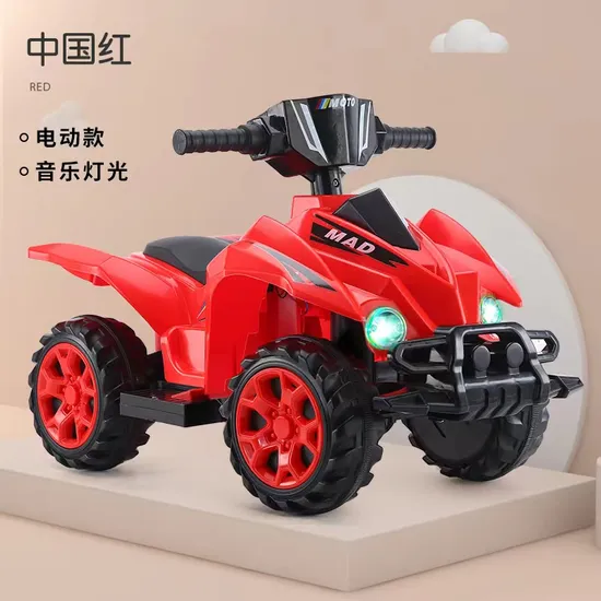 Children′s Electric Four-Wheel Car/with Remote Control, Music/Baby Toy Car