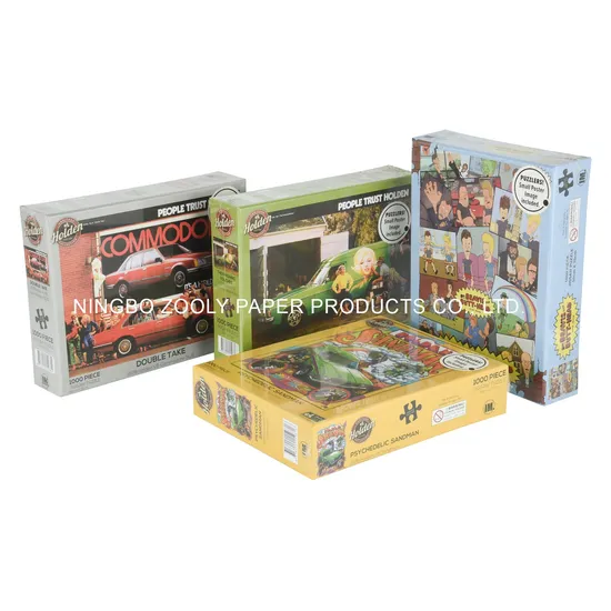 Custom Puzzle Game Toys 1000 Pieces Adult Jigsaw Puzzles Kids Paper Floor Puzzles