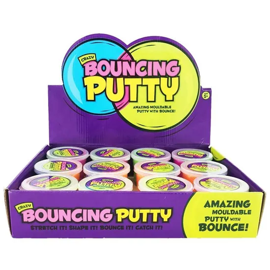 DIY Super Light Polymer Clay Character Modelling Bouncing Putty Toy for Kids