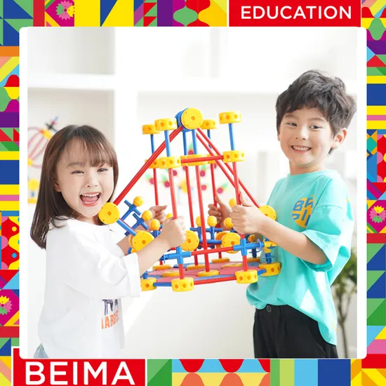 Thinkertoy Universal Craftsmen The Fairy Garden Blocks Colorful Flowers Car Toy