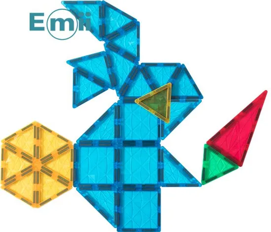 Emii Factory Good Price En71 Certified Magnetic Building Blocks Stem Educational Toys Kids