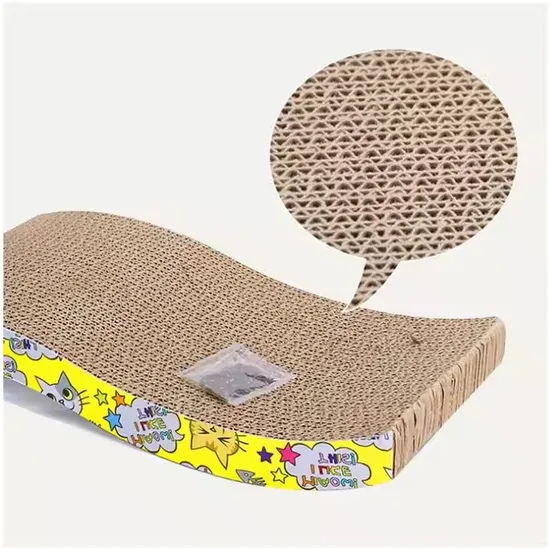Kairuisi High Quality Corrugated Paper Material Cat Toy Scratching Board