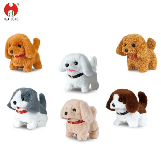 China Factory Direct Selling Electronic Pet Toys Children Favourite Plush and Plastic Material Safe and Non-tonix for Kids Cute Puppy Pet for Baby Toy