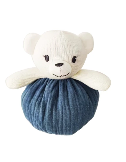 Cozy Baby Hug Toys - Kids′ Plush Gift with Brown Base
