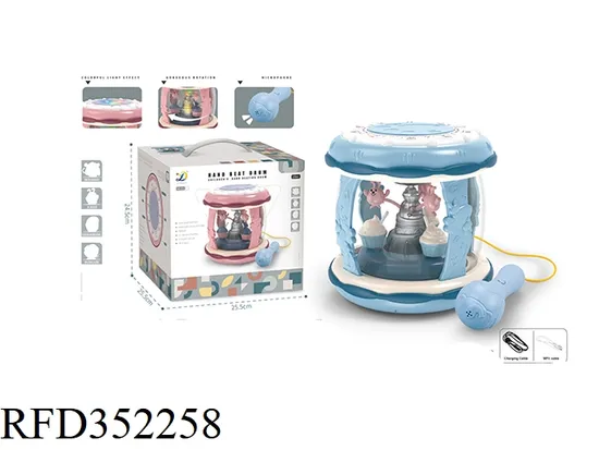 New Product Musical Toy Electric Hand Drum Toy Music Drum for Kids
