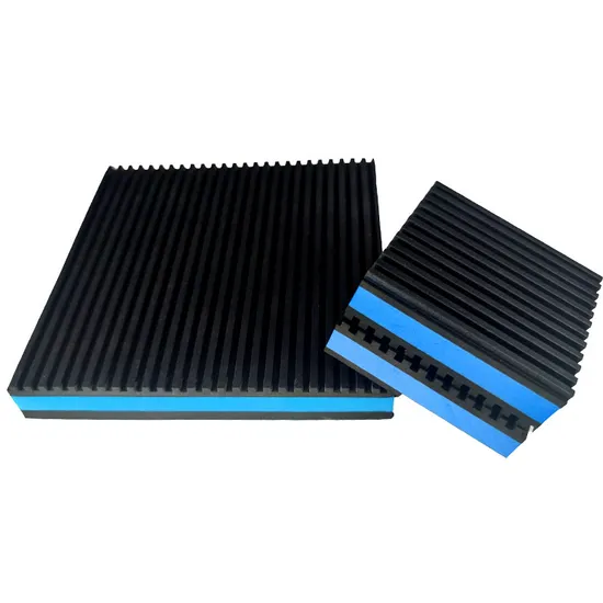 EVA Rubber Anti-Vibration Isolator Pads, Heavy Duty Blue EVA Pad for Air Conditioner
