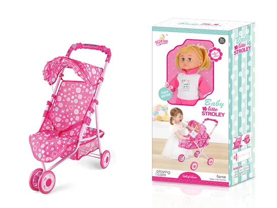 New Bright Baby Doll Toys Stroller Toy