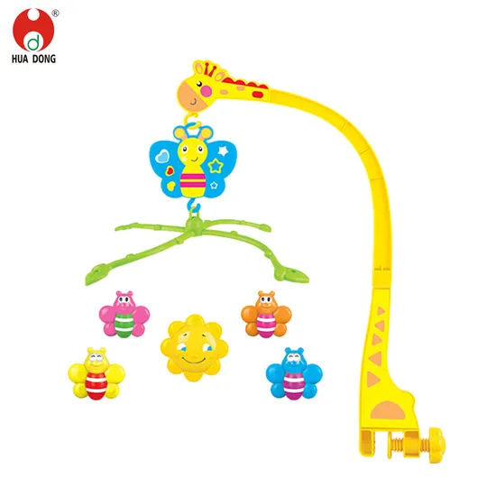Wholesale New Product Baby Sleeping Toy Crib Mobile Colorful High Quality Soft Plush Toy Cute Animal Shape Help Baby Sleep Comfortable Atmosphere Toy