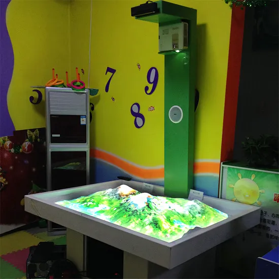 Park Projection System Interactive Sandbox Sand Table