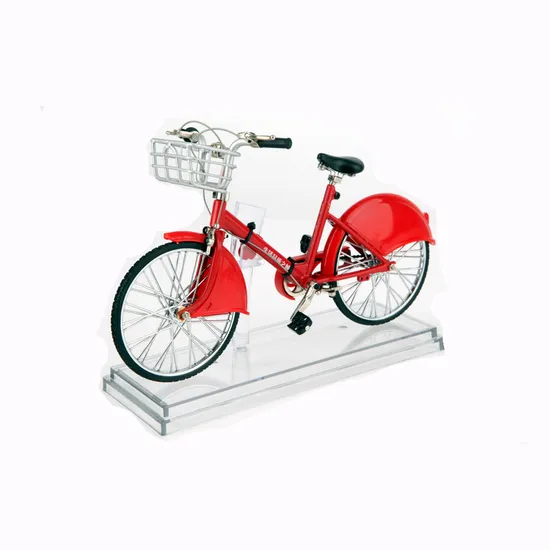 1/8 Alloy Die-Cast Women City Bike Model Models Bicycle Model
