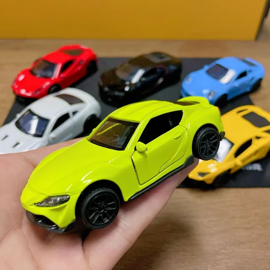 Custom Alloy Diecast Toys Slide Car Diecast Metal Toy Cars 6 Sets Mini Vehicles Kids Gift Diecast Model Cars for Sale