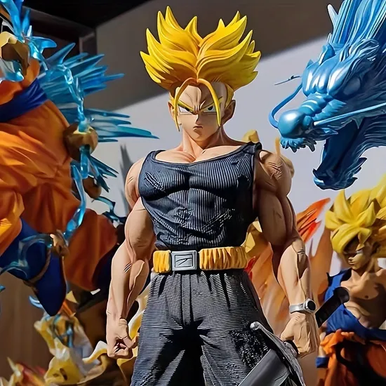 42cm High Quality Wholesale Torankusu Goku Dragon Ball Action Figure Statues Anime Figure