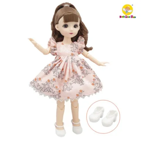 Princess Doll Model Fashion Girls Gift Beautiful Dolls for Girls Kids with Dress Princess Toy