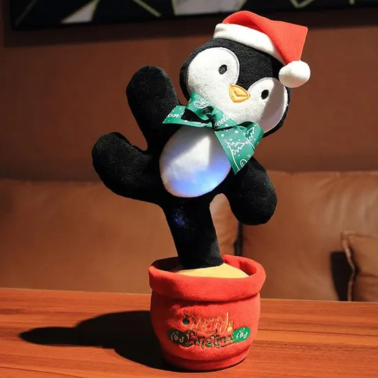 Christmas Toys Electric Rocking Toys with Lights and Music for Deer Sculpt