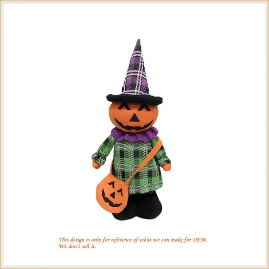 Halloween Pumpkin Doll Toy Plush Animal Gifts