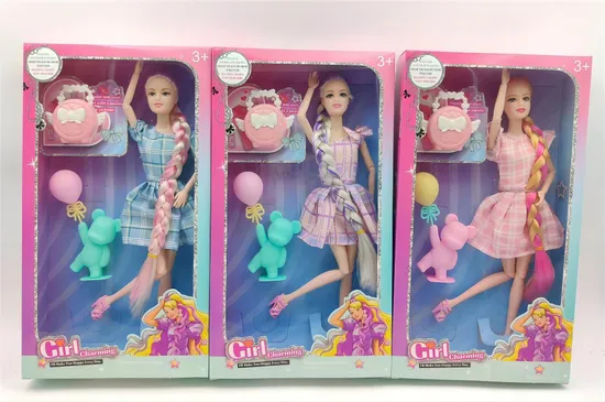 11 Inch Fashion Girls Beautiful Dolls for Girls Toy with Accessories