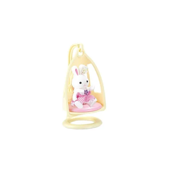 Luxury Girl Drawing Room Play Set Toy Rabbit Model Doll Furniture Pretend Play for Girl