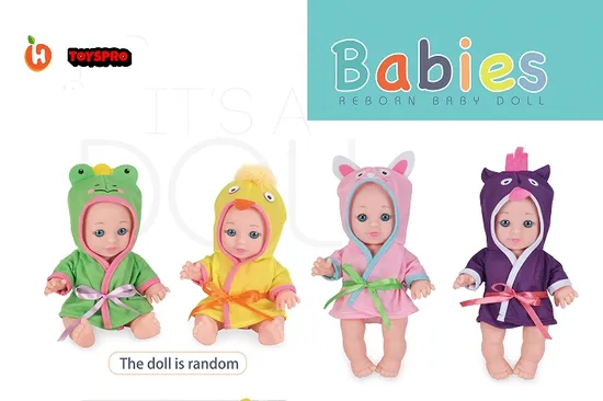 Baby Doll and Vinyl Baby Doll Playset with IC Bottle