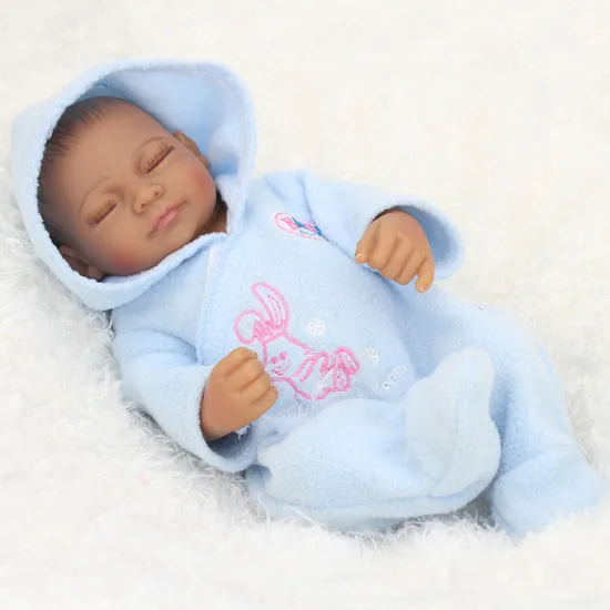 10 Inch Full Vinyl Bonecas Bebe Reborn Baby Doll Kids Plamate Toys