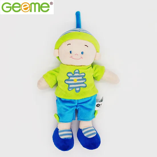Wholesale Soft Stuffed Plush Cloth Boy Girl Rag Doll