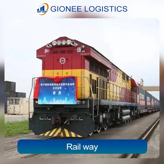 Railway DDP Amazon UK Fba Logistics Oversize Cheap Logistics China Freight Forwarder Express Rail DDP