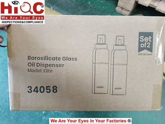Glass Jar Inspection/ Quanlity Check/Quality Assurance/Fabric Check