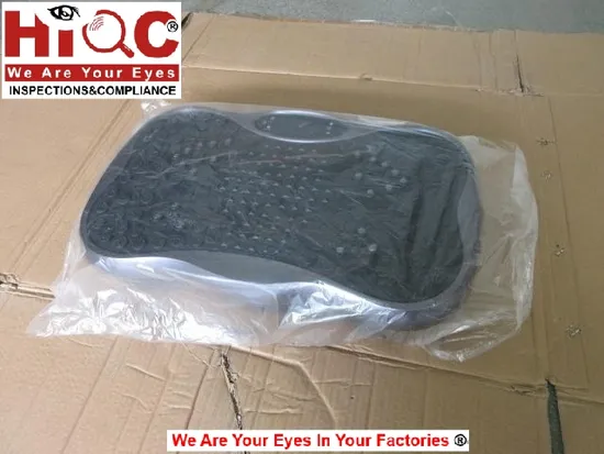 Vibration Plate Inspection/Fabric Check/QC&QA Inspection/Pre-Shipment Inspection