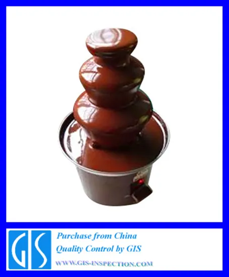 Professional Inspection Service for Chocolate Fountain in China