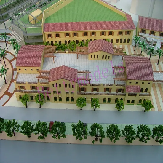 High School Scale Architectural Model Maker Custom Building Apartment 3D Physical Model