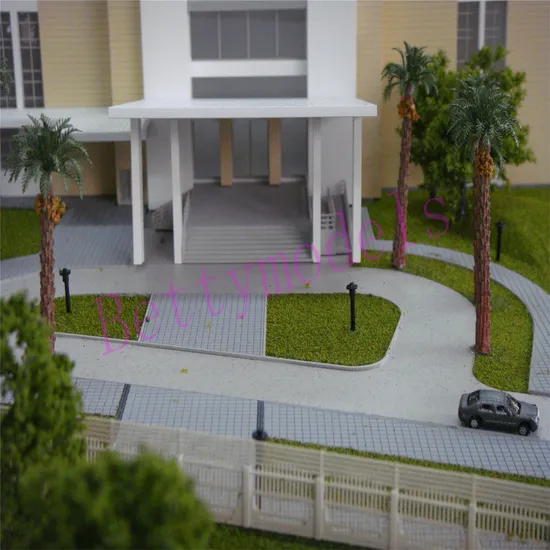 Custom Building Scale Model Paint Villa House Architecture 3D Physical Model Making