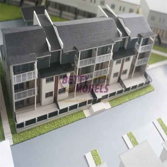 High Quality Apartment Scale Models Maker Residence House Models Making