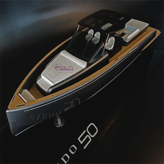 Factory Direct Selling Luxury Motor Yacht Boat Ship Model with Custom Logo