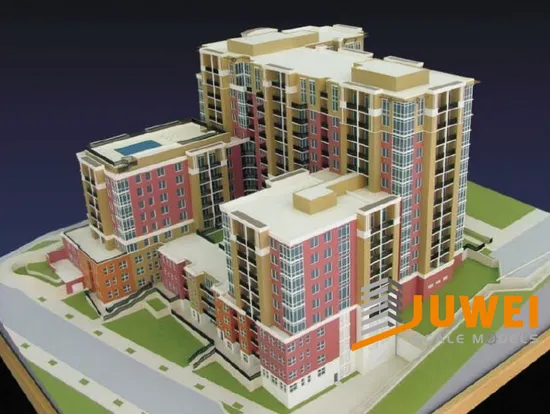 Minature Scale Buildind Model of Apartment (JW-274)