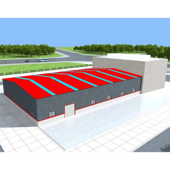Hot Rolled Deposito Prefabricated Steel Warehouse Building Portable House