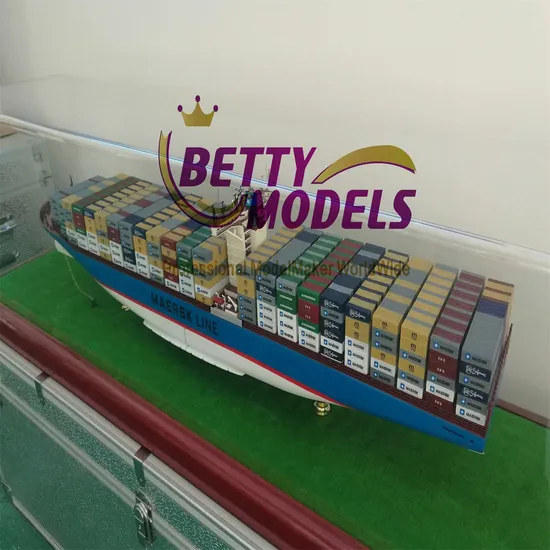 Container Ship Scale Model Maker Custom Cargo Vessel Boat Physical Models