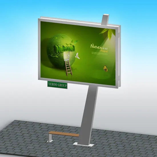 Steel Structure Outdoor Advertising Billboard