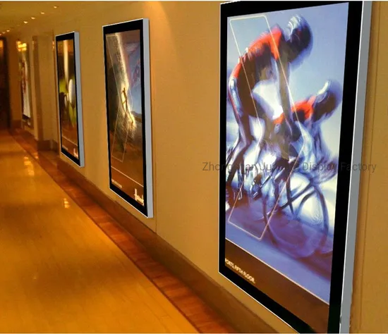 A1 Magnetic Backlit Slim Light Box LED Light Guide Plate Poster Frame